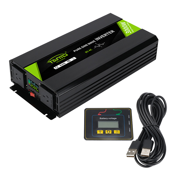 天默-純正弦波逆變器3000W帶有線(xiàn)遙控